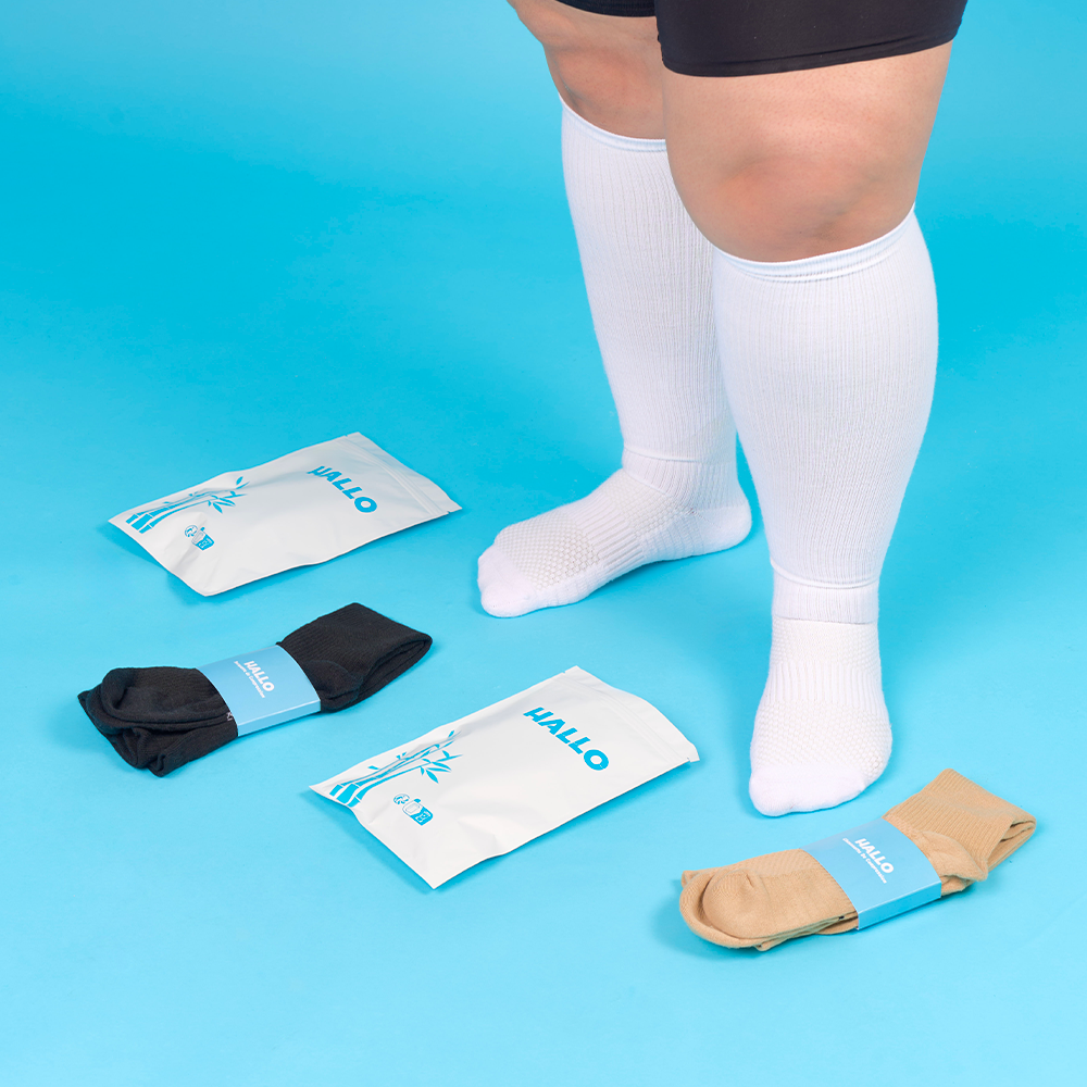 Chaussettes de compression Hallo